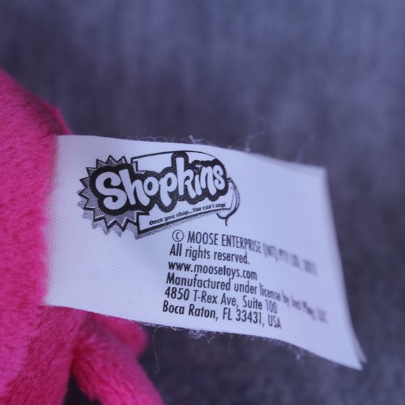Shopkins PINK FLOWER POT Peta Plant 7" Plush Toy Stuffed‎ - Picture 3 of 6